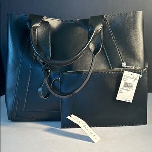 Sole Society Black Tote Bag